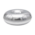 4.000″ 14ga Tight Radius Donut – (3.000″ CLR) – Welded (Outside Only) – Polished OD – 6061 Aluminum