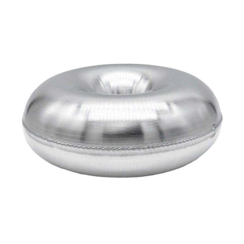 4.000″ 14ga Tight Radius Donut – (3.000″ CLR) – Welded (Outside Only) – Polished OD – 6061 Aluminum