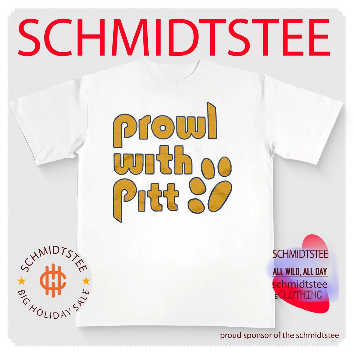 Pittsburgh Panthers Prowl With Pitt graphic shirt