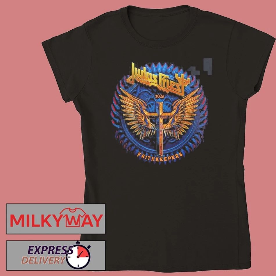 Judas Priest Faithkeepers 2026 Europe Tour Schedule Dates T-Shirt