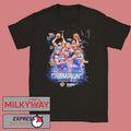 New York Knicks 2025 2026 NBA Eastern Conference Champions X Topps Now Card Art T-Shirt
