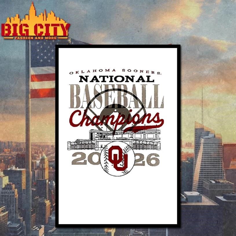 Oklahoma Sooners National Baseball Champions 2026 NCAA College Sport shirt