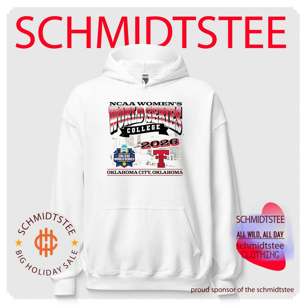 Texas Tech Softball 2026 Women’s College World Series skyline shirt