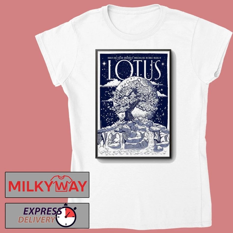 Lotus Mar 28 and 29 2026 Poster Millvale shirt