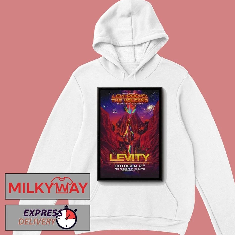 Levity At Red Rocks Amphitheatre On Oct 2 2026 Poster shirt