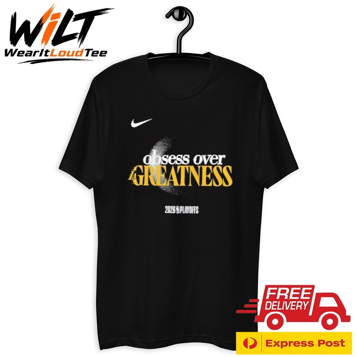 Obsess Over Greatness Los Angeles Lakers 2026 NBA Playoffs Shirt