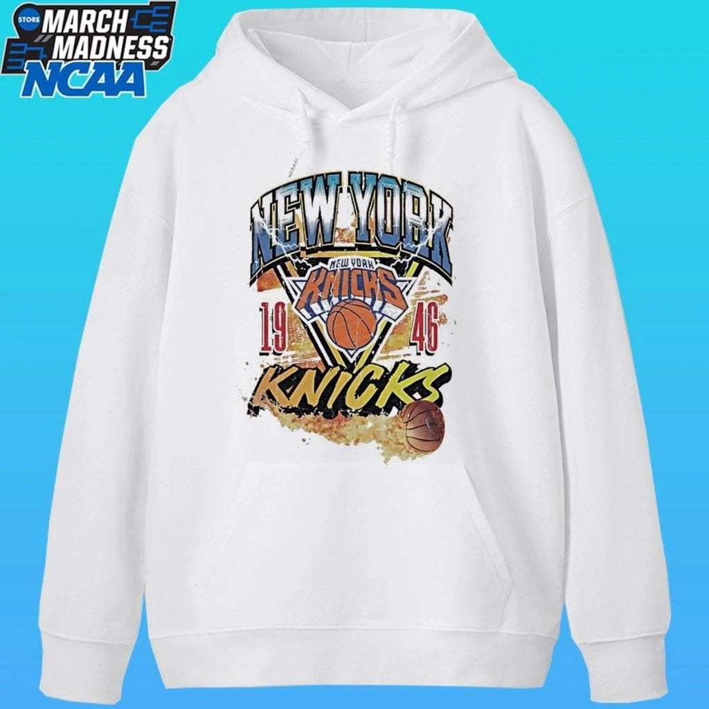 New York Knicks Lifestyle Capsule Basketball On Fire Shirt