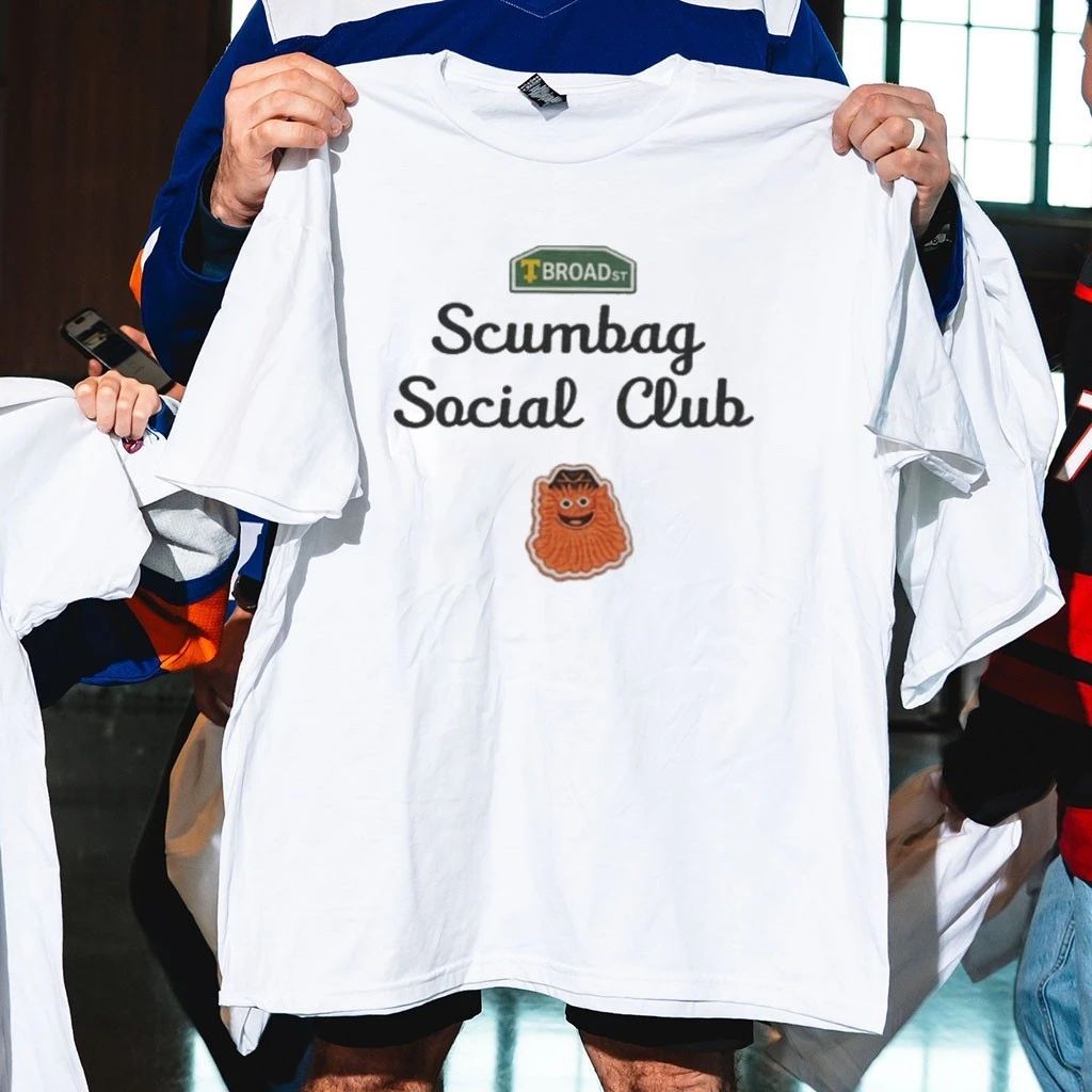 Broad Street Scumbag Social Club Flyer Shirt