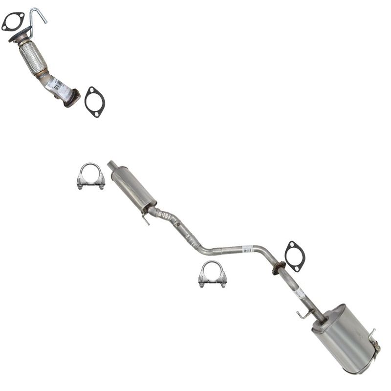 2014-2016 Elantra GT 2.0L Stainless Steel Front Pipe Resonator Muffler Exhaust Kit