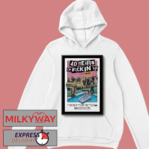 40 Years Of Fuckin Up A Film By NOFX Band Poster shirt