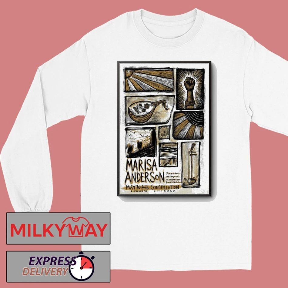 Marisa Anderson Comrade in Chicago IL May 30 2026 Poster shirt