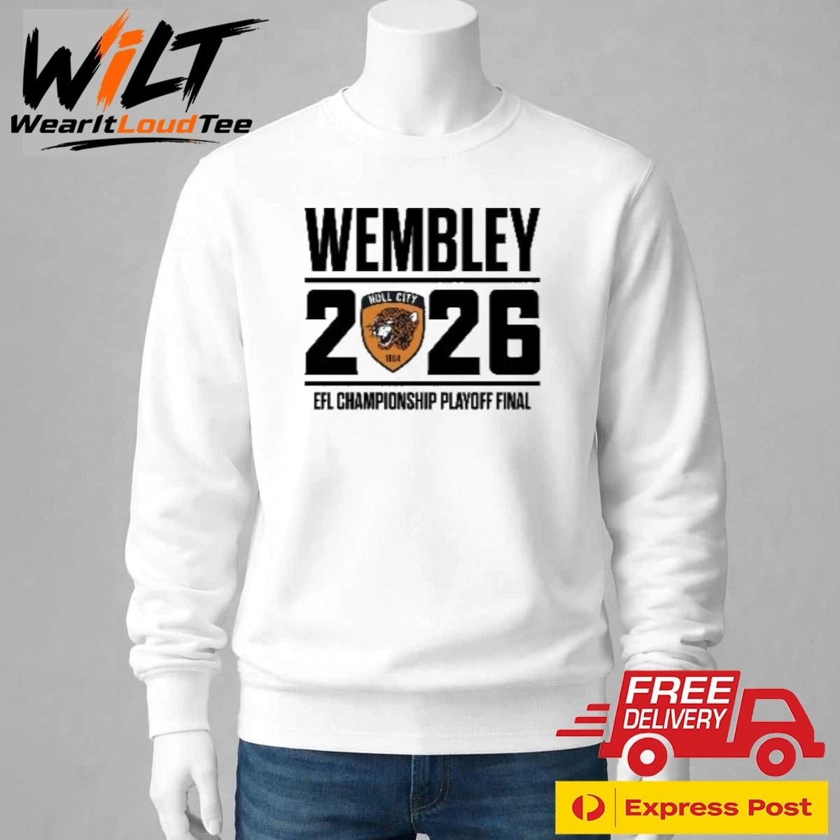 Hull City Wembley 2026 EFL Championship Playoff Final Shirt
