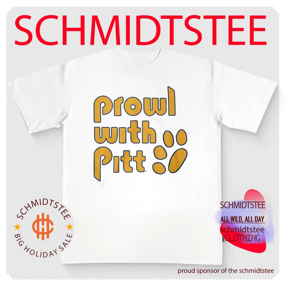 Pittsburgh Prowl With Pitt Shirt
