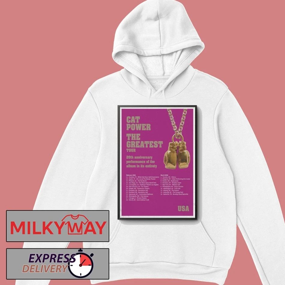 CAT POWER Mar 10 2026 Washington, DC Poster shirt
