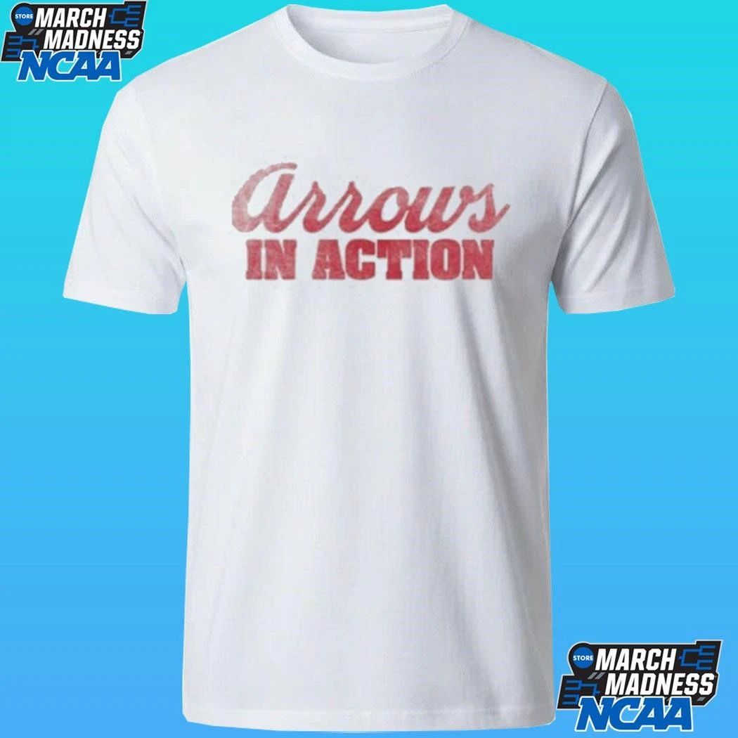 Arrows In Action Script Ringer Shirt