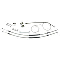 1968-72 El Camino T-400 Trans Complete E-Brake Cable Kit, Stainless