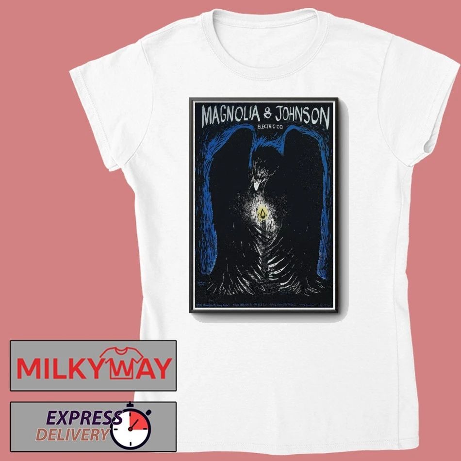 Magnolia and Johnson Electric CO. shows in Philly, DC, Amherst, and Brooklyn 2026 Poster shirt