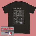 Mitski Cat Nothing’s About To Happen To Me Library Stamp Two Sided shirt