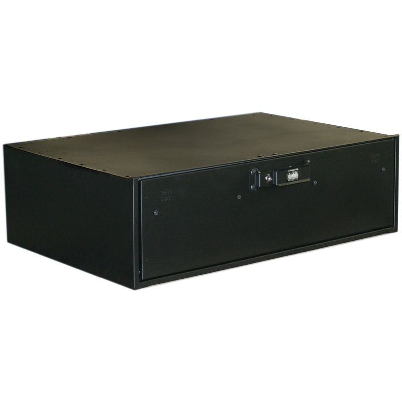 Tactical Gear SUV Security Drawer Midsize SUV; Black