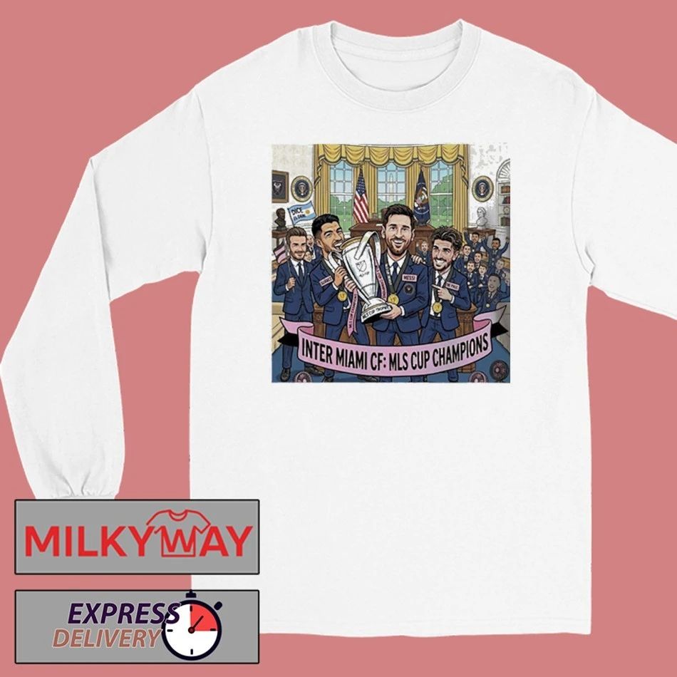Congrats Inter Miami FC Champions MLS Cup 2026 Heading To White House shirt