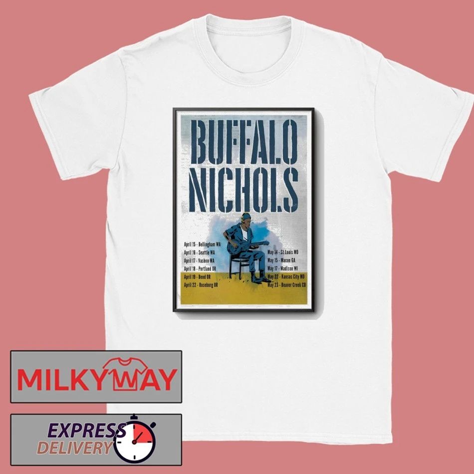 Buffalo Nichols 2026 Summer Tour Poster shirt