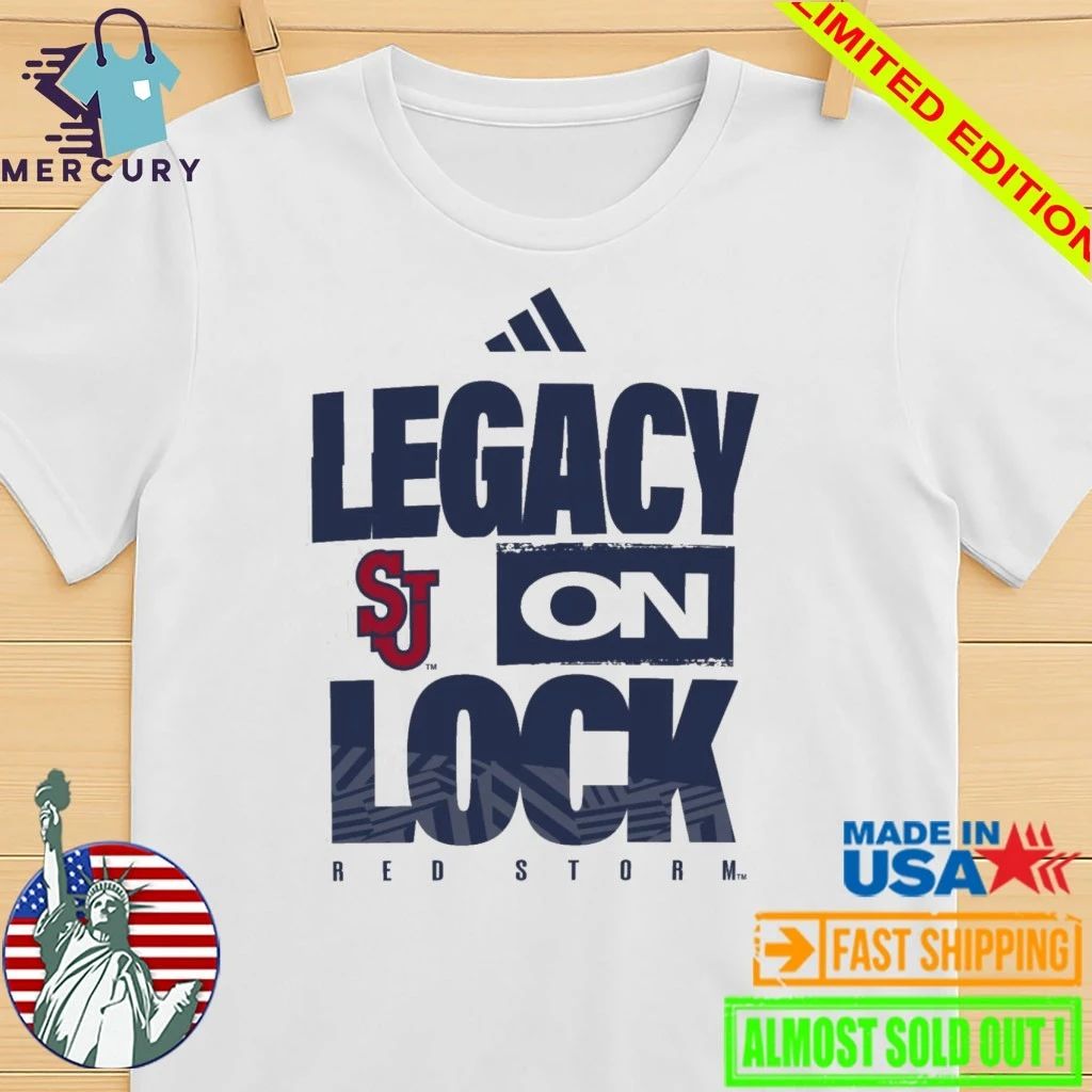 St. John’s Red Storm Legacy On Lock Shirt