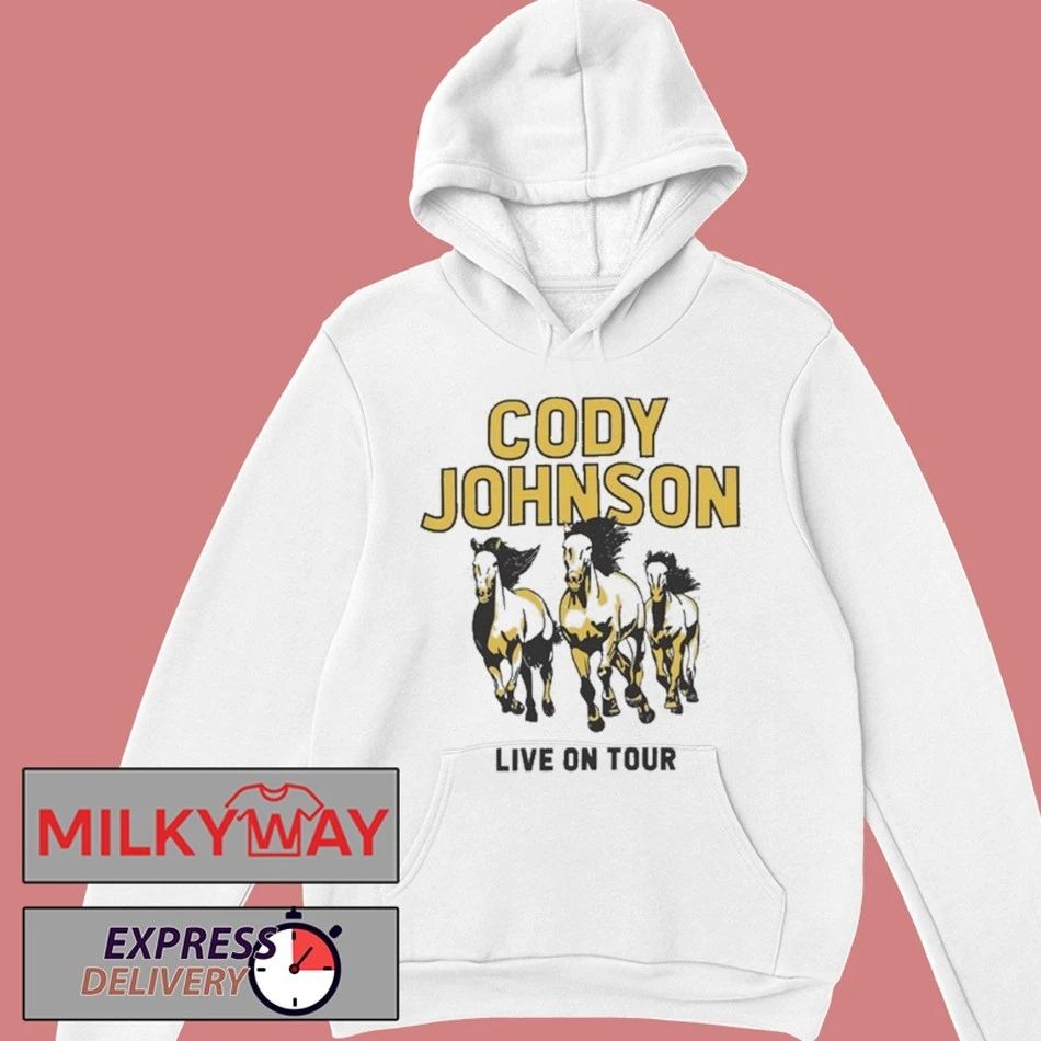 Cody Johnson Horses 2026 Tour T-Shirt