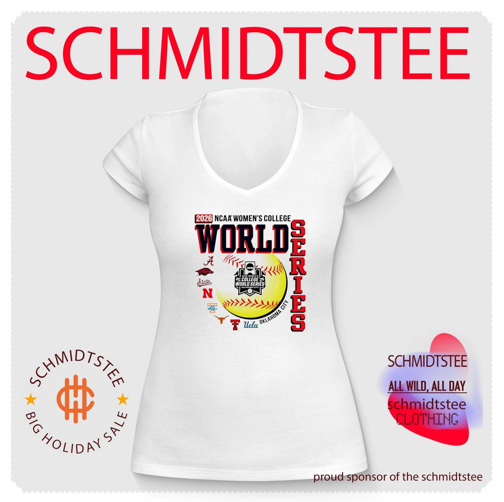 2026 Women’s College World Series 8 Team logo shirt