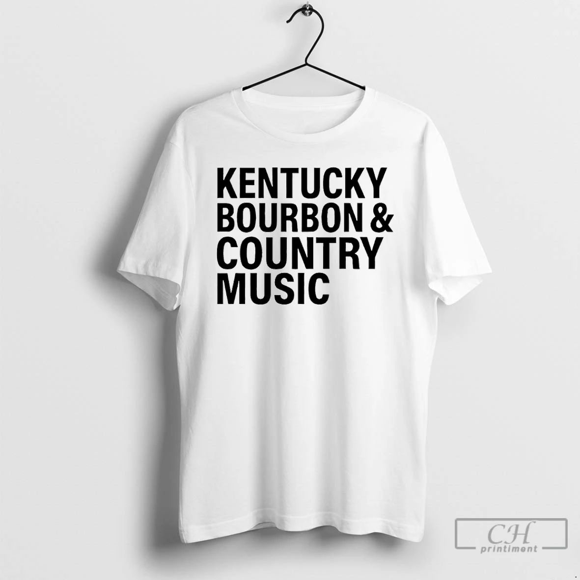Classic Kentucky Bourbon And Country Music T Shirts