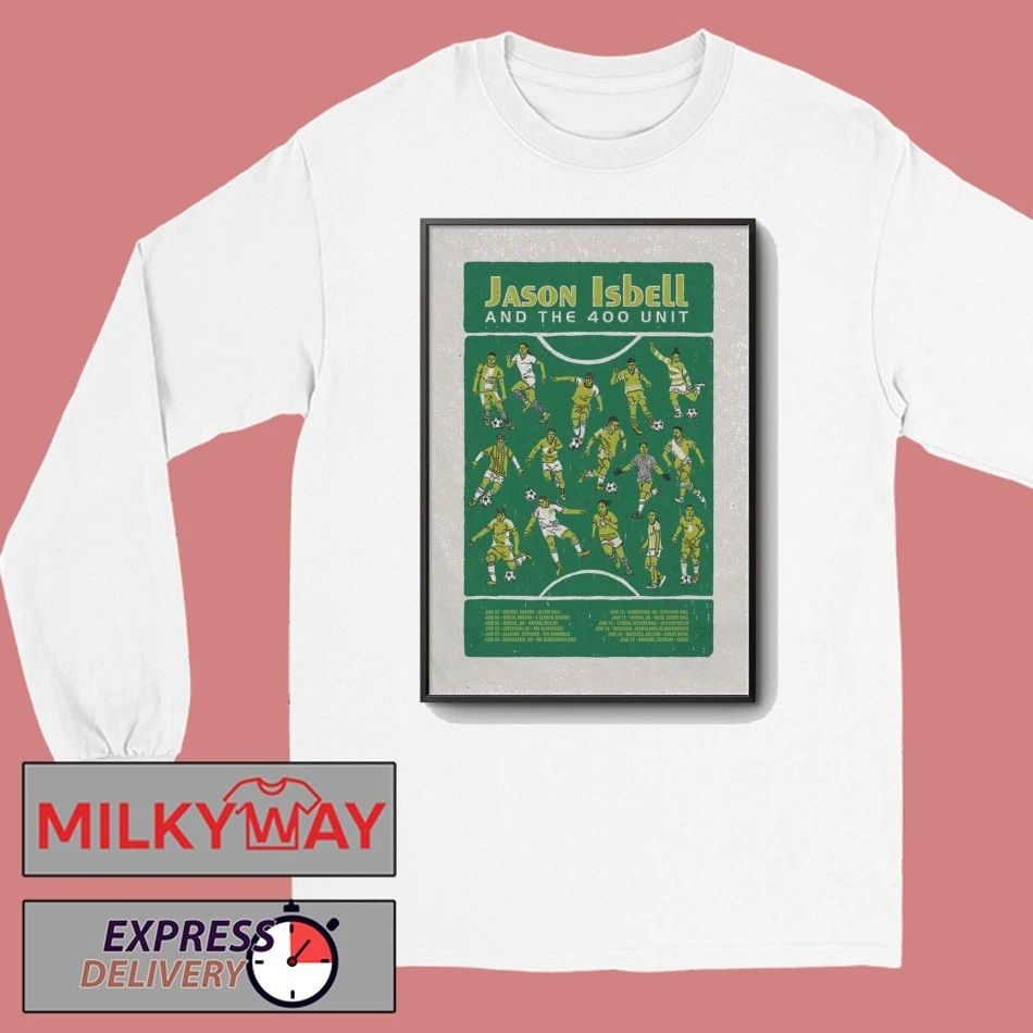 Jason Isbell & The 400 Unit announce UK and Europe Tour 2026 Poster shirt