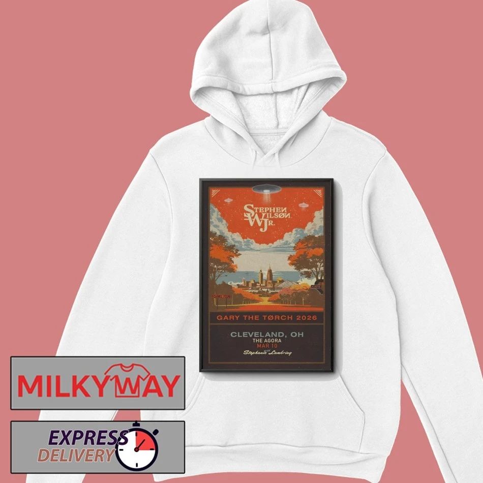 Stephen Wilson JR. Cleveland OH On March 10 2026 Poster shirt