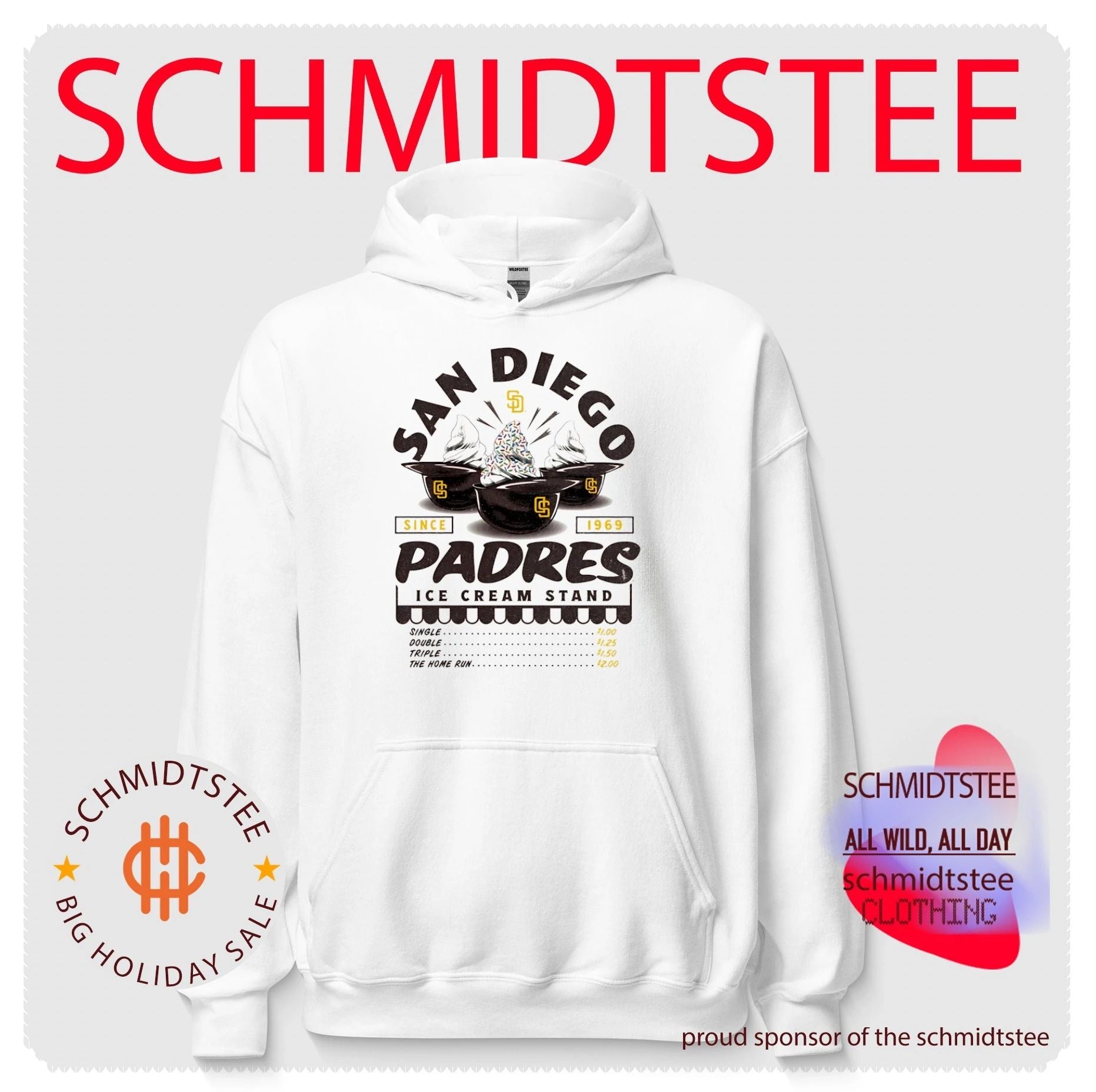 San Diego Padres Ice Cream Stand shirt
