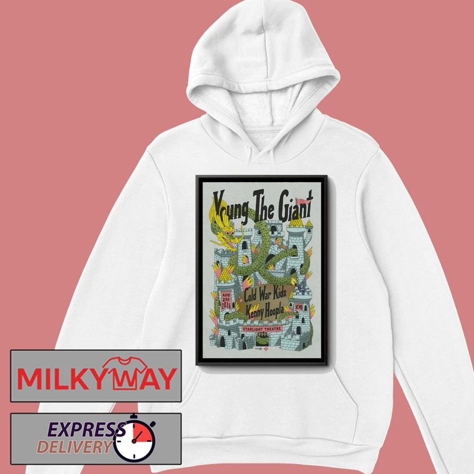 Young The Giant Kansas City MO Tour On Aug 2 2026 Poster shirt