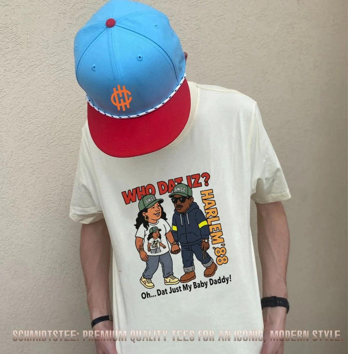 BTS J-hope Harlem 88 AWGE who dat iz oh dat just my baby daddy shirt