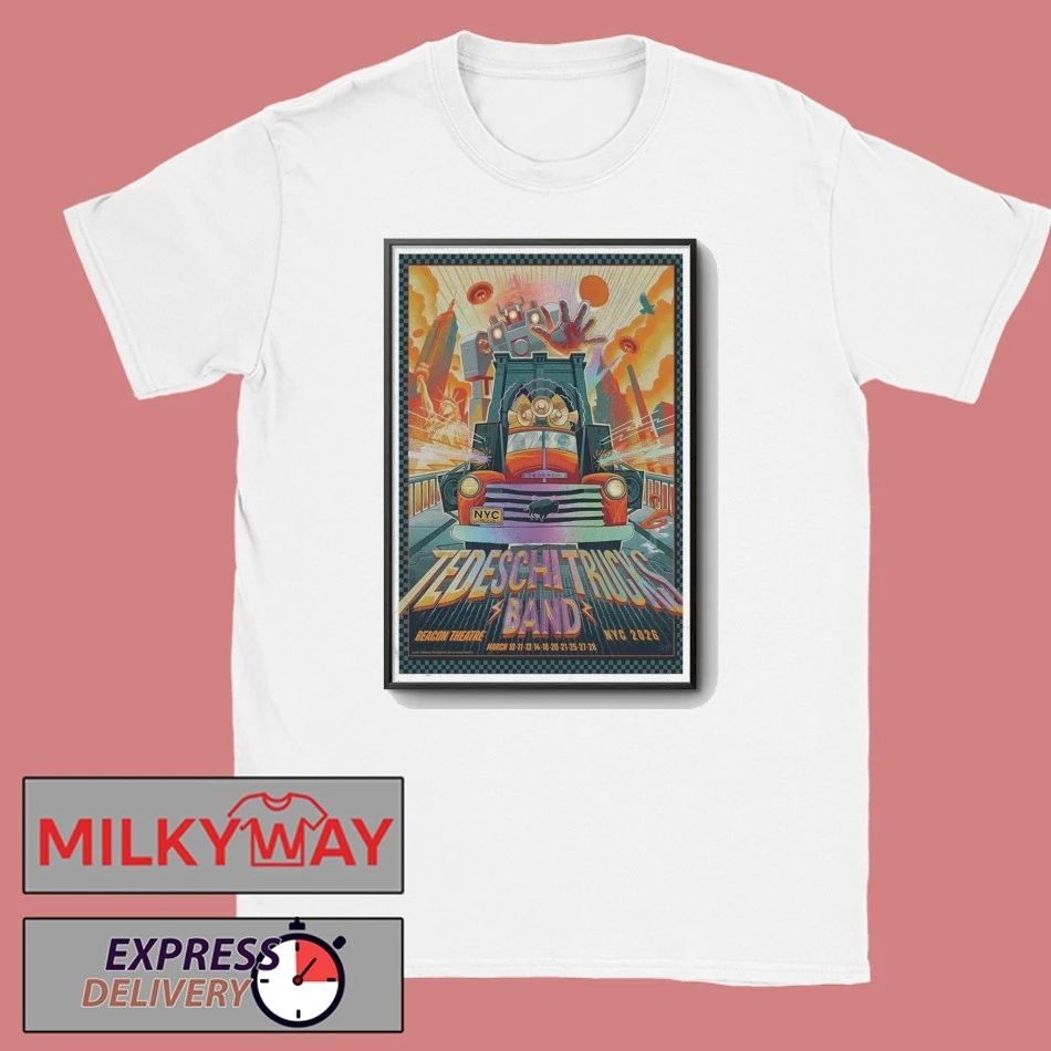 Poster Mar 10-28 2026 Tedeschi Trucks Band Beacon Theatre shirt
