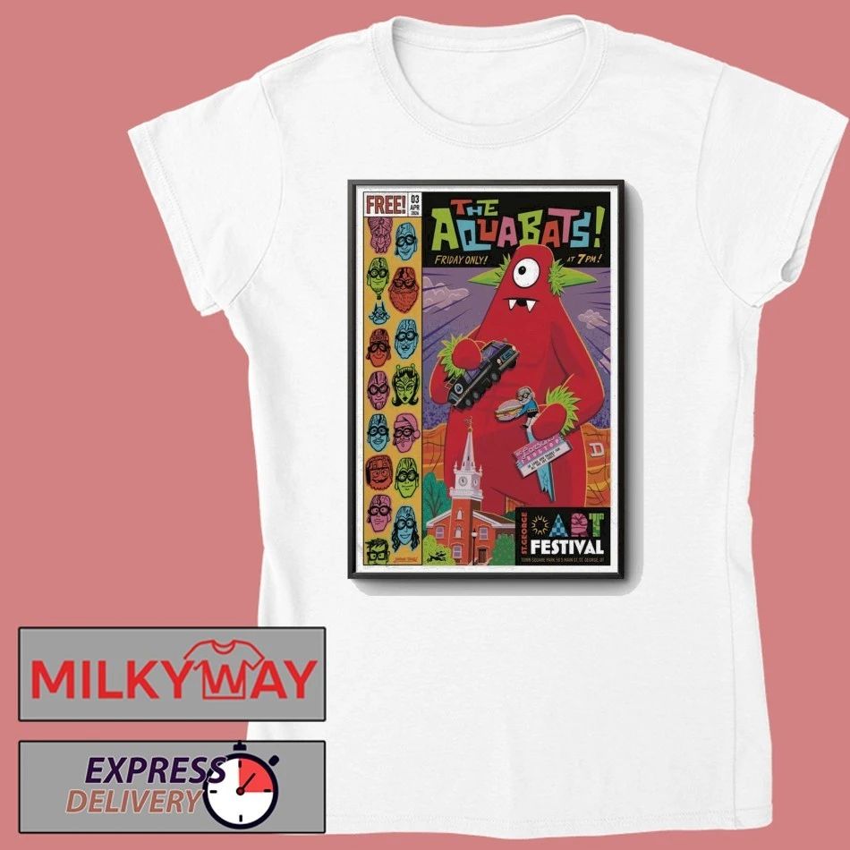 The Aquabats April 3 2026 St. George, UT Poster shirt
