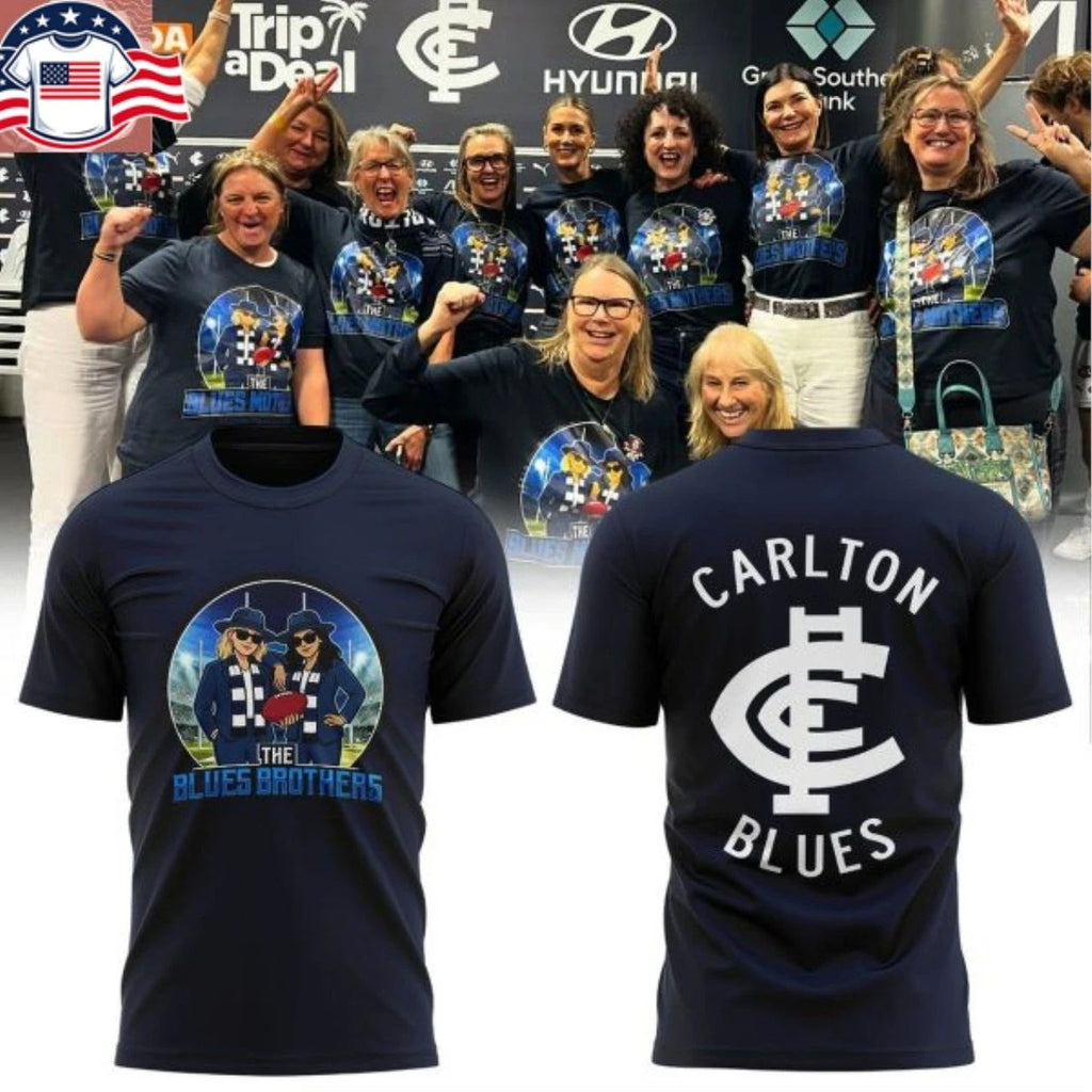 Carlton Blues FC 2026 Blues Brothers And Sisters T-Shirt