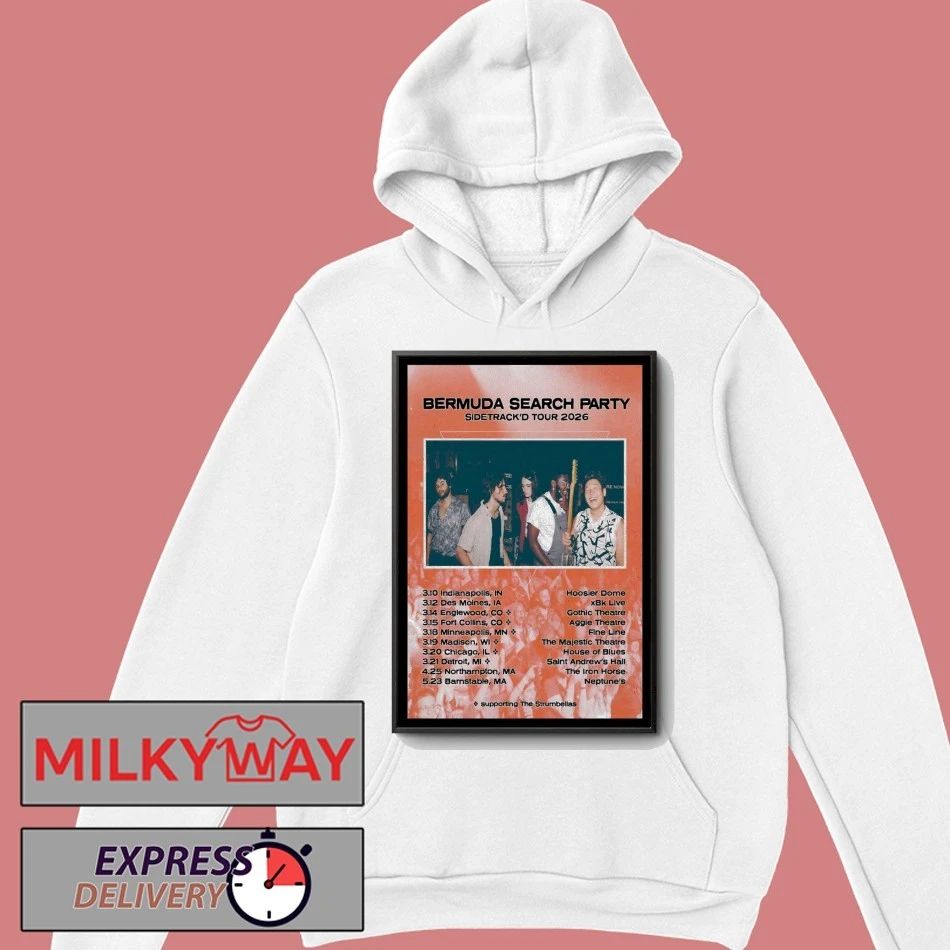 Bermuda Search Party 2026 Sidetrack’d Tour Poster shirt