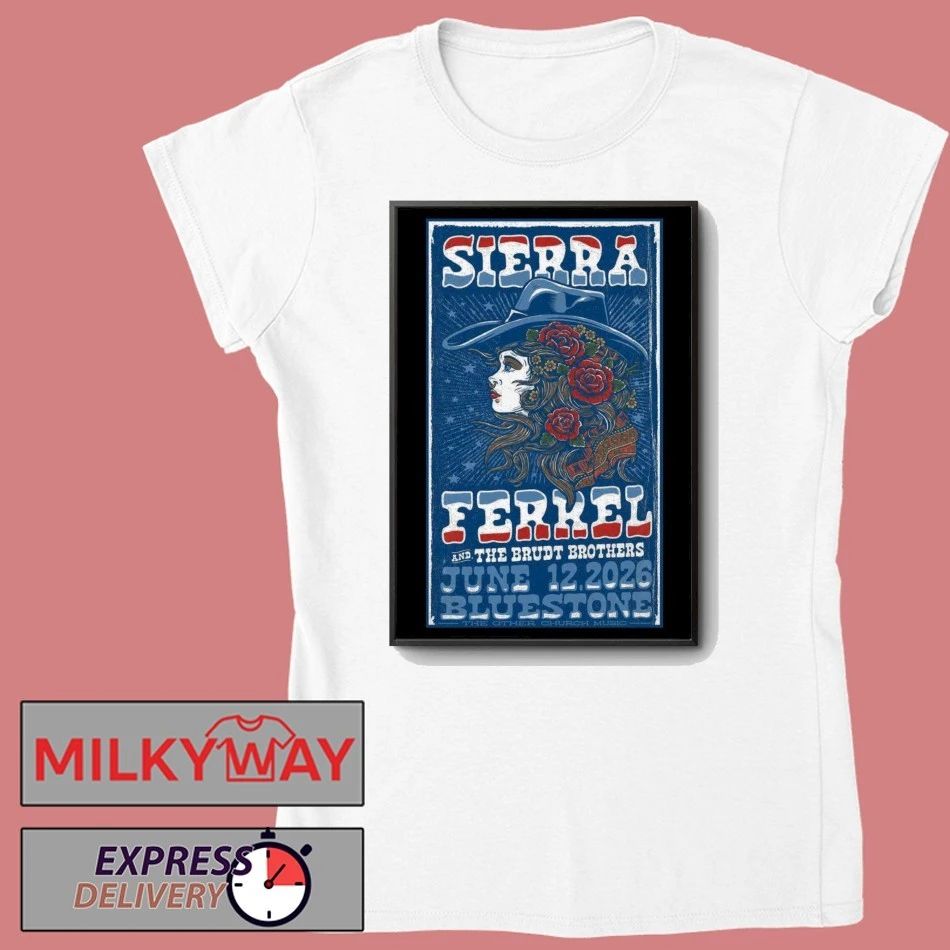 Sierra Ferrell June 12 2026 The Bluestone in Columbus, Ohio Poster shirt