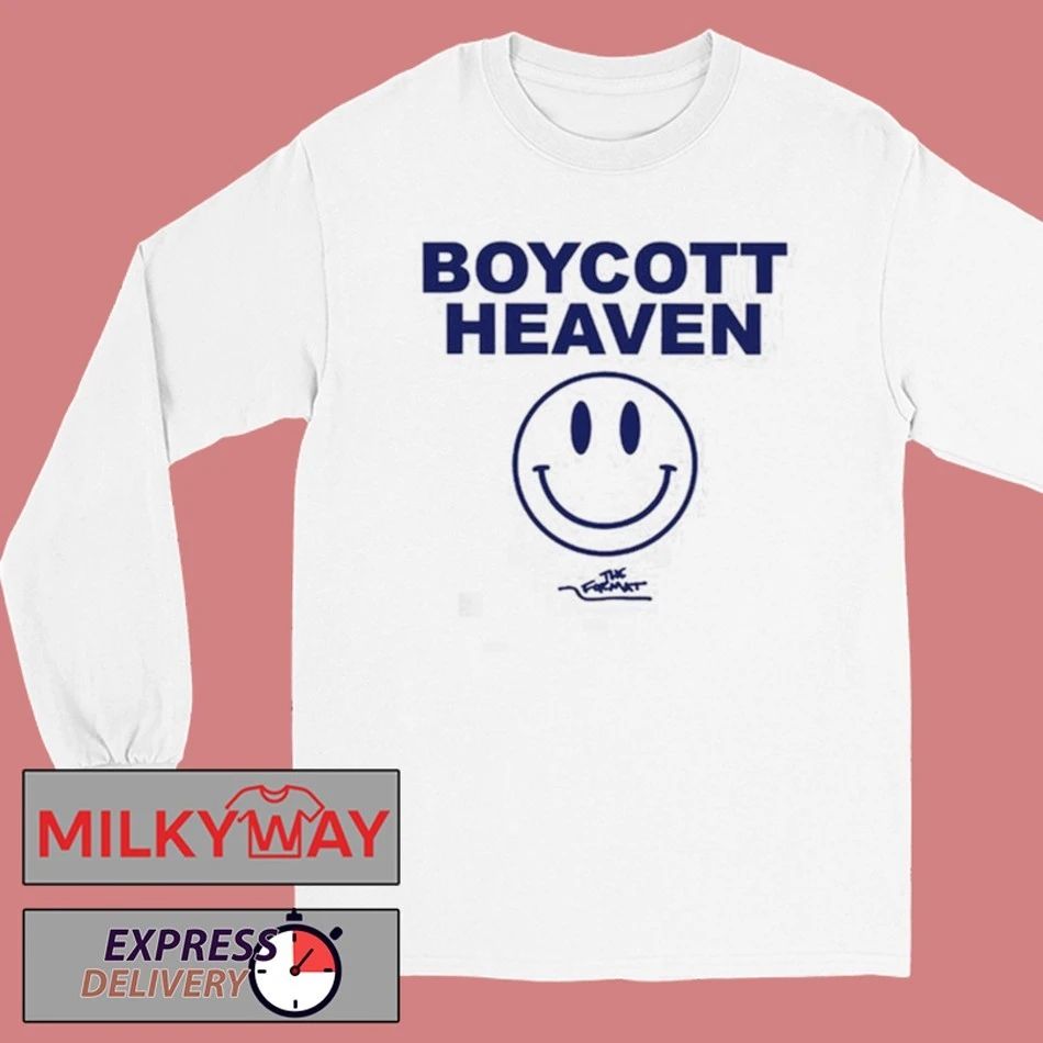 The Format Boycott Heaven Ringer shirt