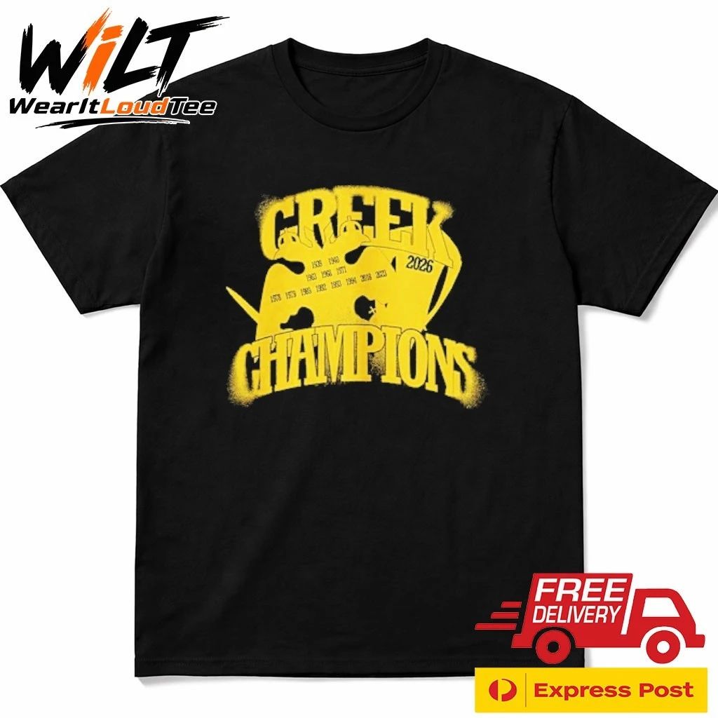 AEK Athens F.C. 2026 Greek Super League Champions Shirt