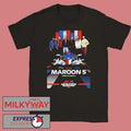 Maroon 5 Event Poster 2026 Formula 1 United States Grand Prix On October 23 2026 Austin TX shirt