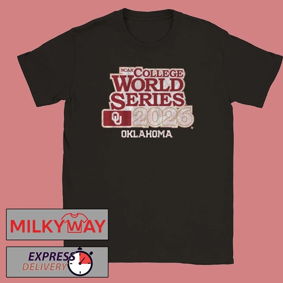 Oklahoma Baseball 2026 College World Series Shirt