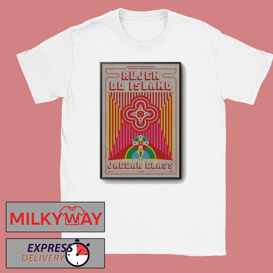 Rujen, DD Island And Jaguar Glass Atlanta GA Tour On Jul 11 2026 Poster shirt