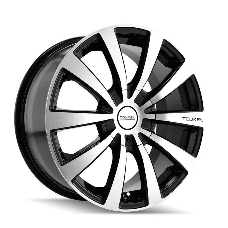 TR3 3130 16x7in Gloss Black Machined Wheel 5×112/120 BP / 42 mm offset / 72.62 mm Hub