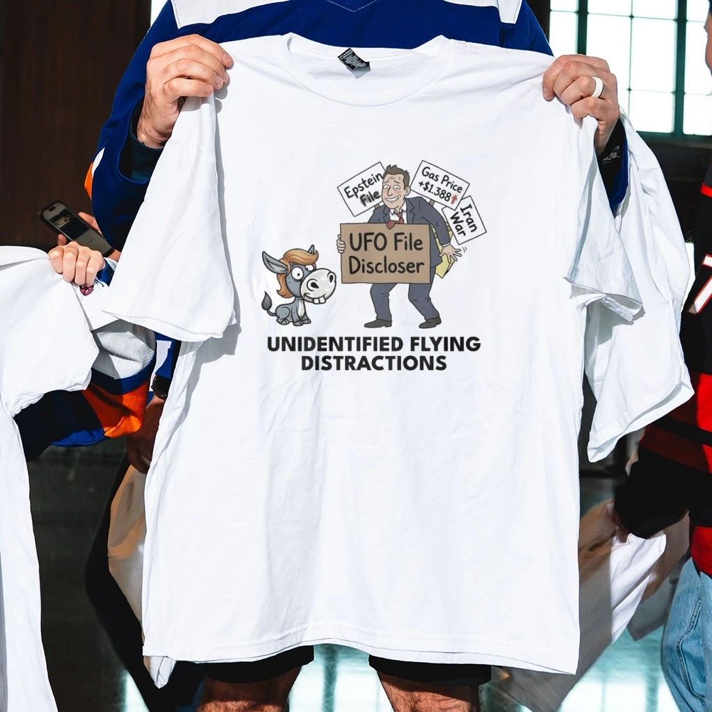 UFO File Discloser Unidentified Flying Distractions Shirt