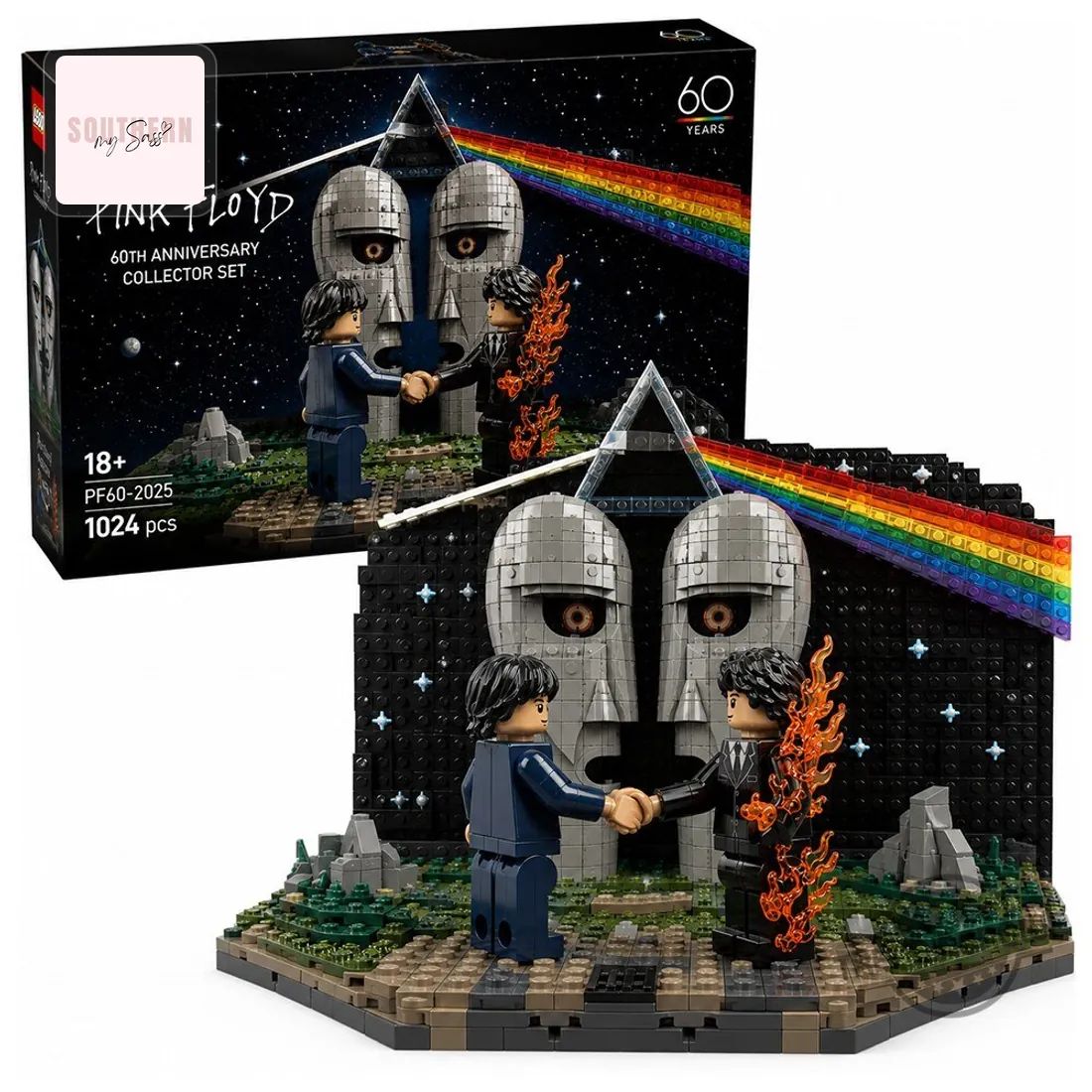 Pink Floyd 60th Anniversary Collector’s Edition Building Block Set