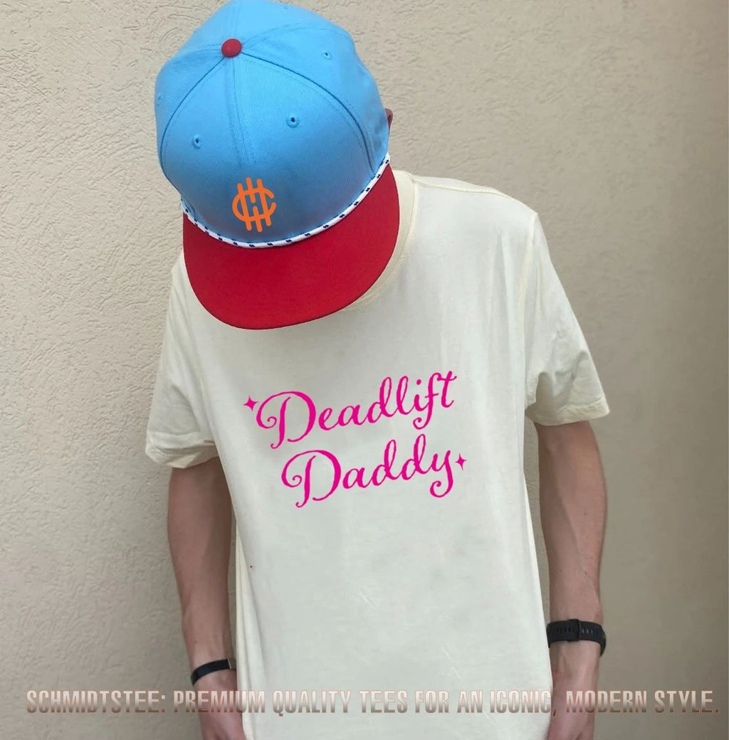 Deadlift Daddy gym fitness weightlifting shirt