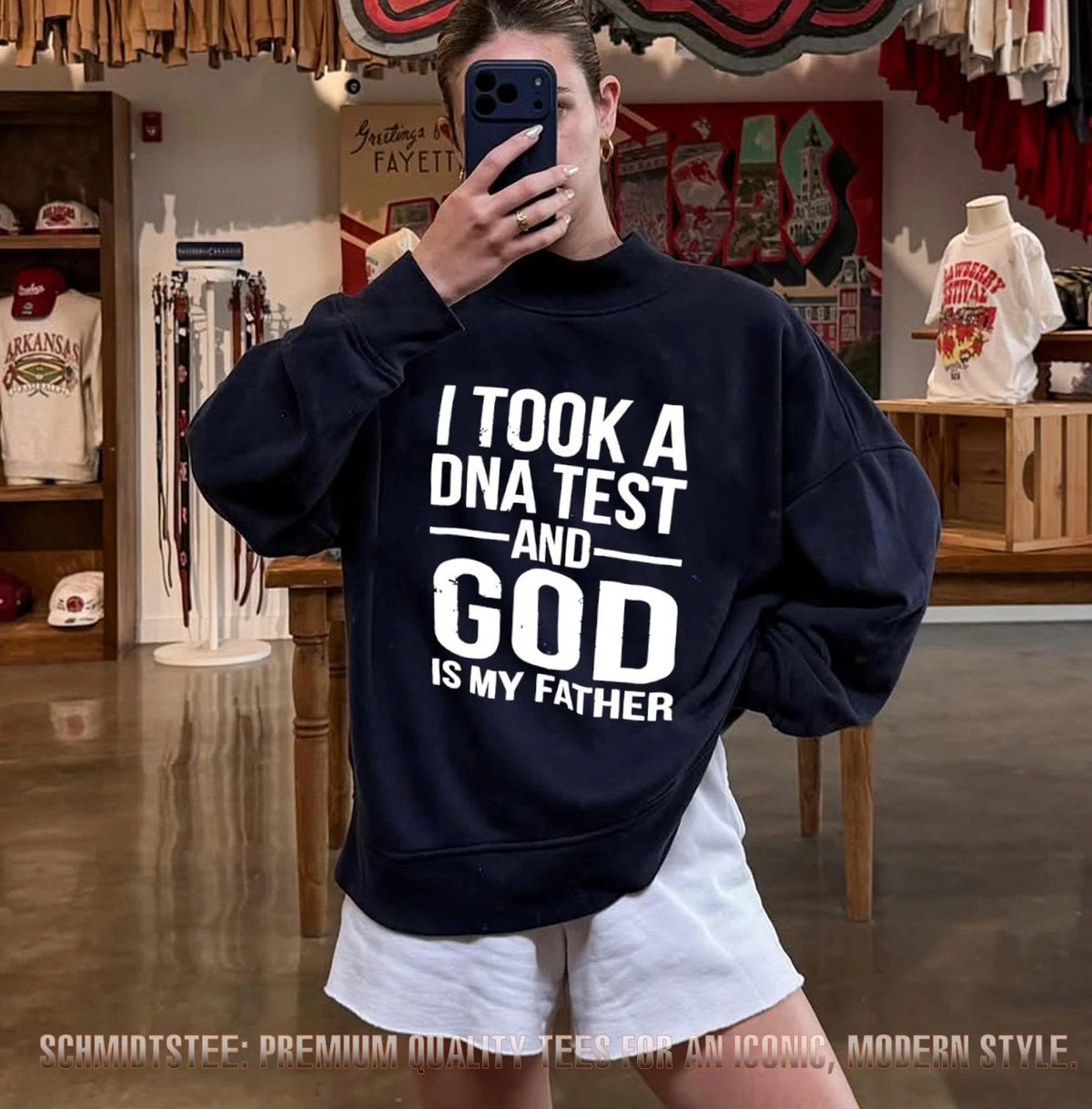 I Took a DNA Test and God Is My Father religious shirt