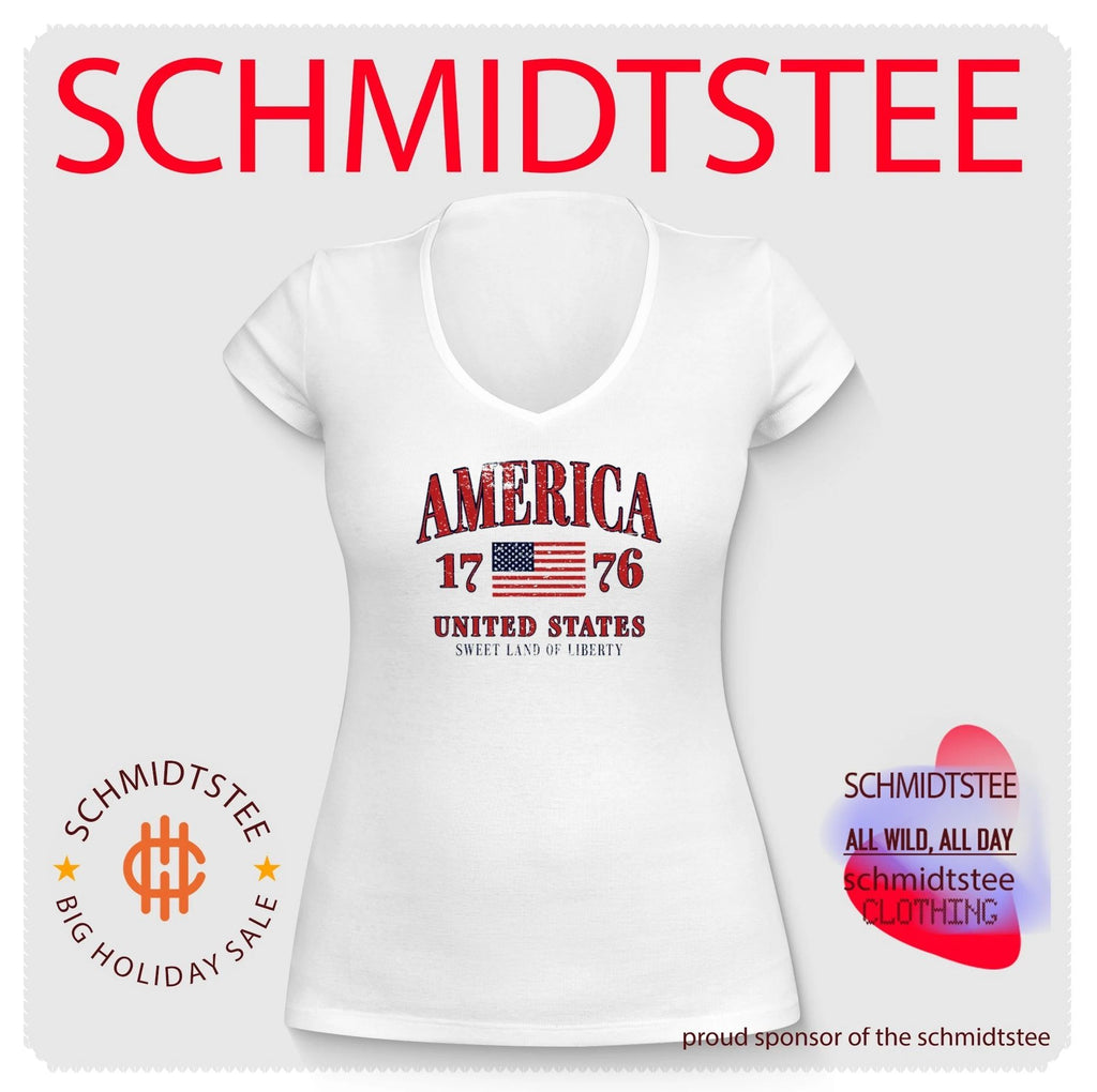 United States Sweet Land of Liberty America 4th of July Preppy Patriotic shirt